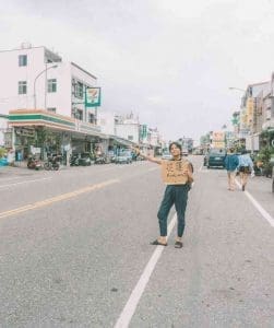 solo female travel in taiwan