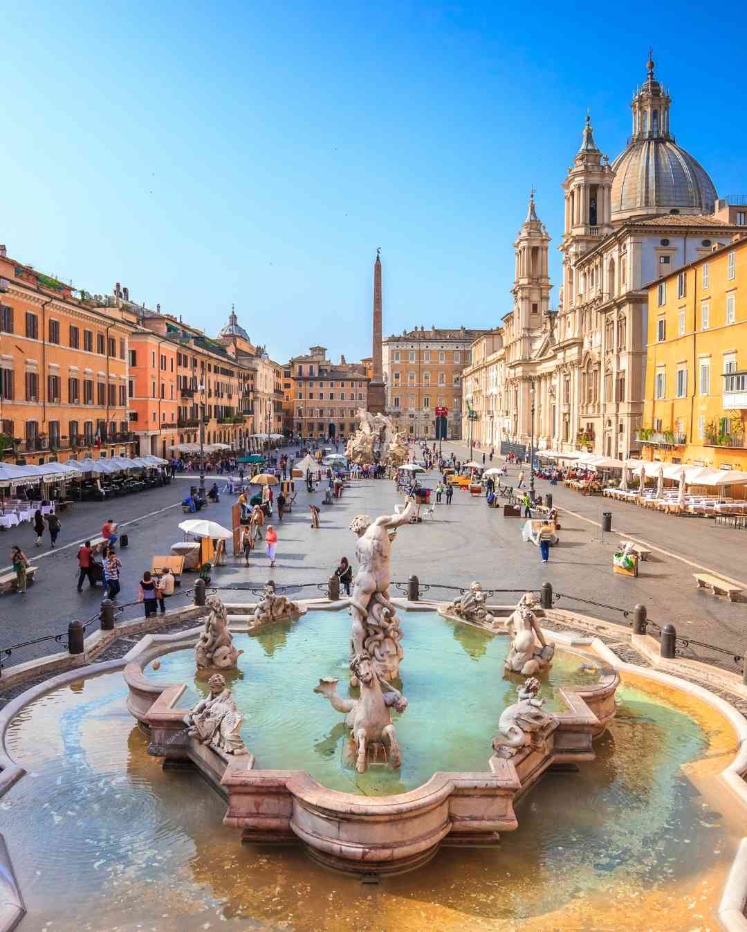 living in rome