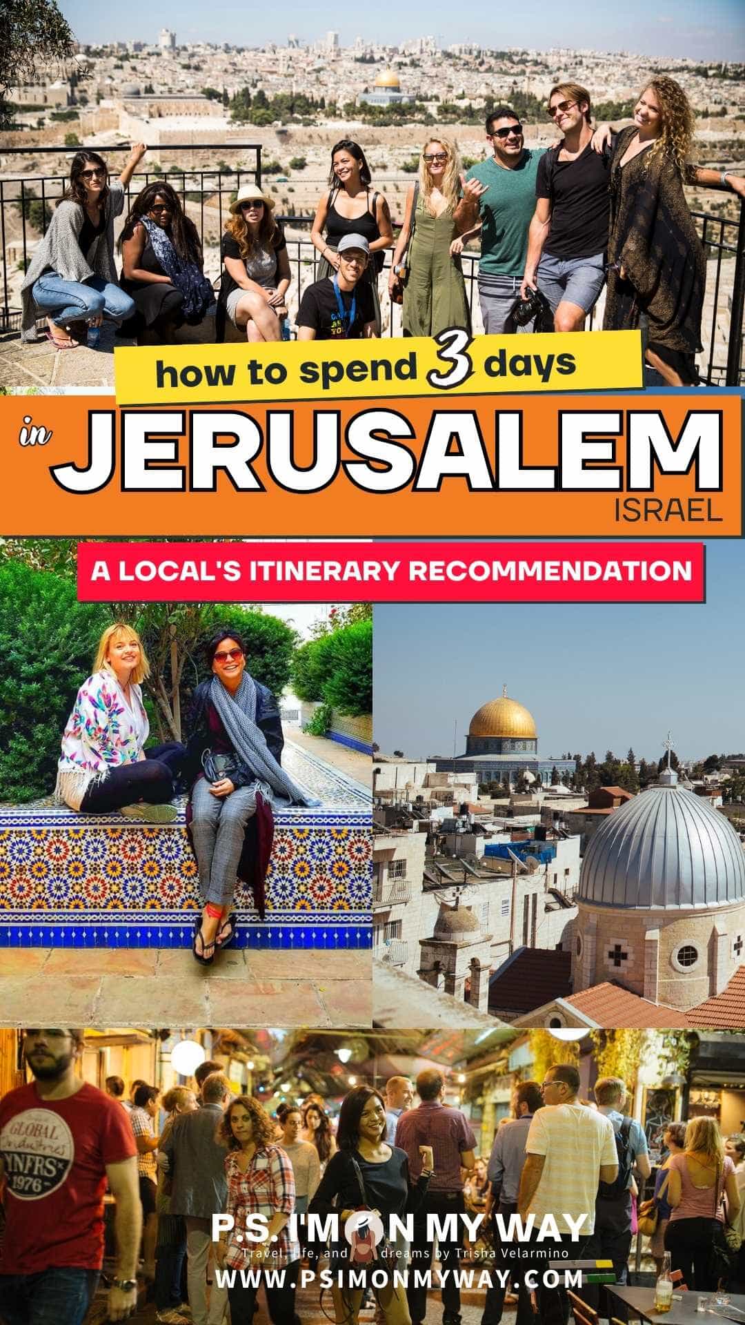 jerusalem itinerary