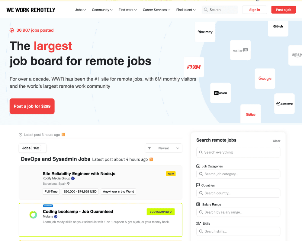 Remote jobs for digital nomads
