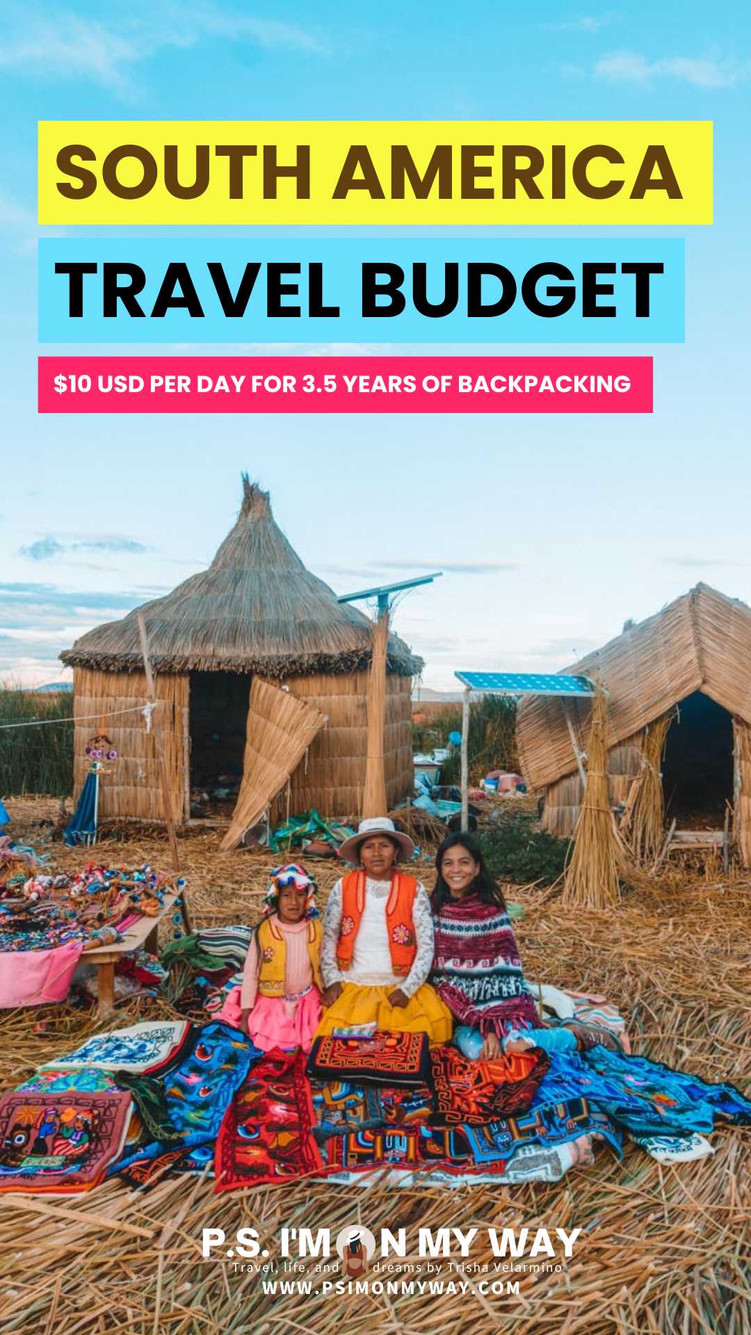 south america travel budget