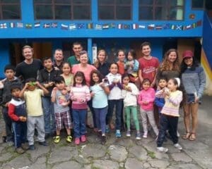 volunteering in an orphanage