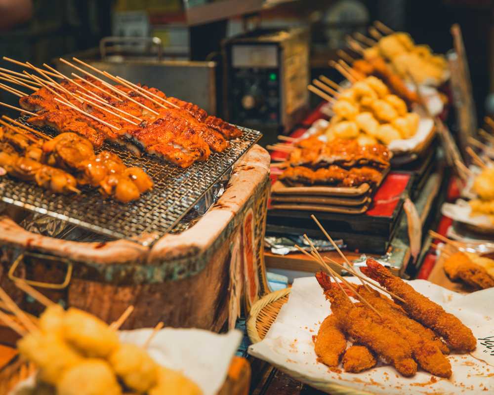 street food in tokyo japan