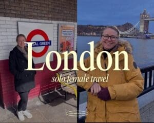 solo travel to London