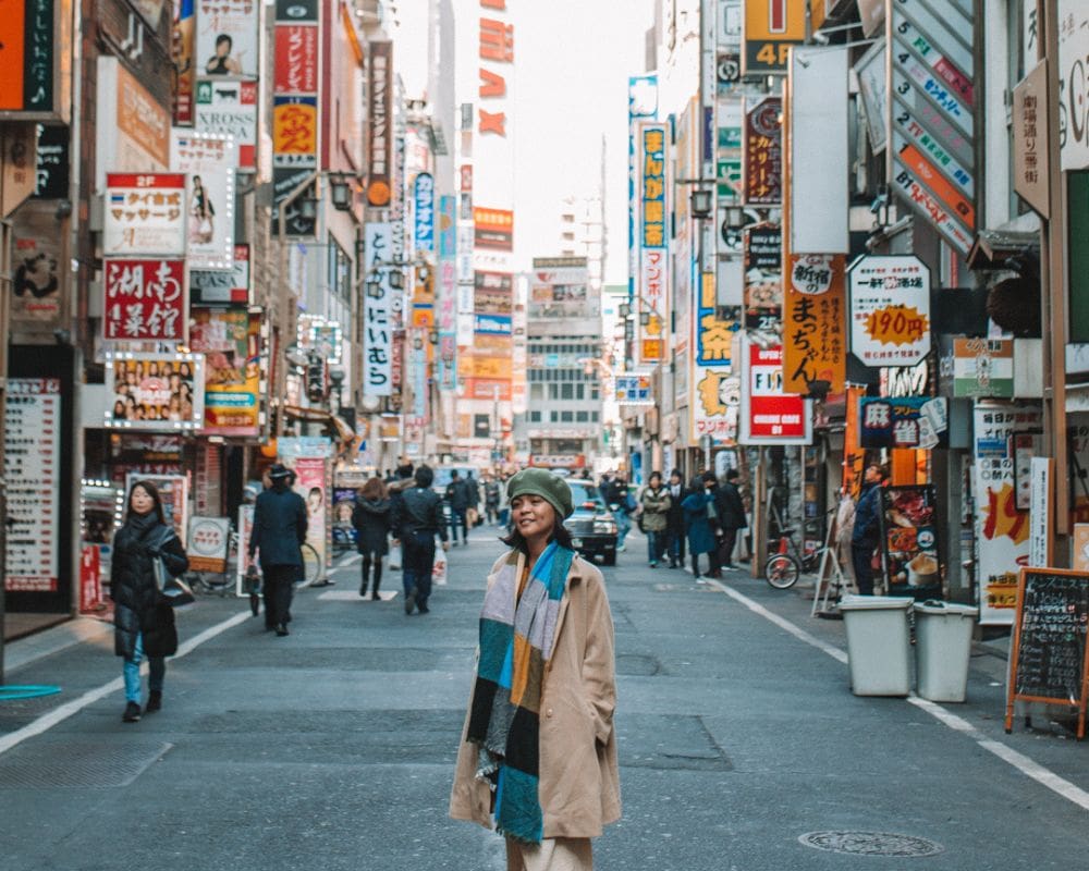 solo travel in tokyo