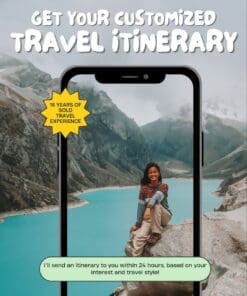 Customized Travel Itinerary Template